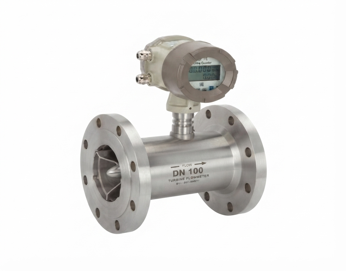 TURBINE FLOW METER